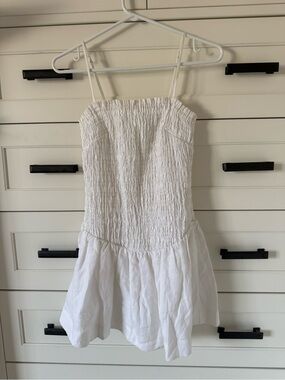 Wilfred linen dress